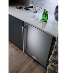 stainless steel undercounter refrigerator