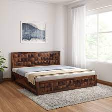 Urbanfry Minimalys Sheesham Wood Bed