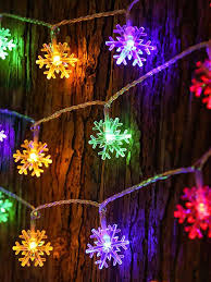 Led Snow Lights String Lights
