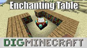 enchanting table in minecraft you