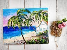 Hawaiian Wall Art Original Oil Painting