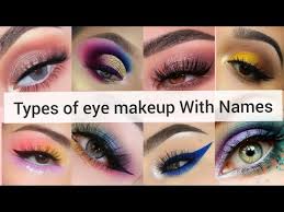 types of eye makeup name and there uses