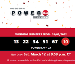 Powerball lottery draw for March 9th, 2022 - WXXV News 25