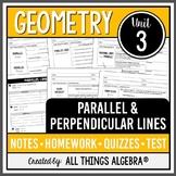 Study flashcards on honors geometry unit 3: Parallel And Perpendicular Lines Transversals Angles Worksheets Teaching Resources Tpt