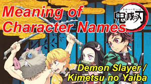 meaning of character names demon