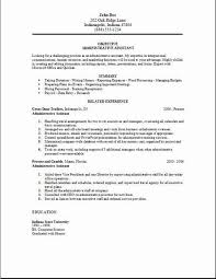Free collection administrative assistant resume templates 2018 awesome 30 download. Administrative Assistant Resume Examples Samples Free Edit With Word