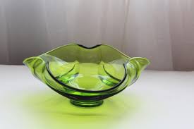 Viking Glass Swung Shape Art Glass Bowl