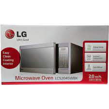 The inside is still plastic. Lg 2 0 Cu Ft Countertop Microwave Oven With Easy Clean Walmart Com Walmart Com