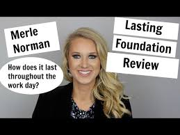 merle norman lasting foundation review