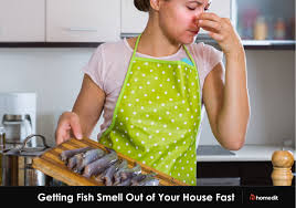 fish smell out of your house