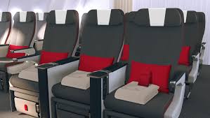 airline to unveil premium economy cabin