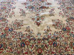 vine kerman handmade persian rug as