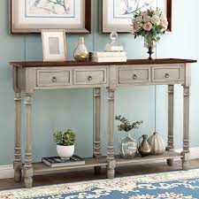 Solid Wood Console Table Sofa Table