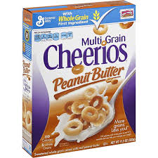 cheerios cereal multi grain peanut