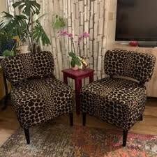 print accent chairs in