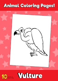 Download vulture coloring pages and use any clip art,coloring,png graphics in your website, document or collection of vulture coloring pages (44). Vulture Coloring Page Animal Coloring Pages 10 Minutes Of Quality Time