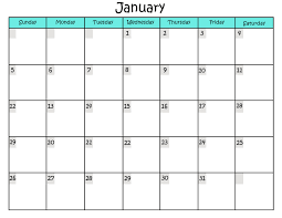 Free Printable Calendar Templates Activity Shelter