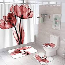 shower curtain sets with rugs