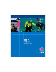 padi search and recovery diver manual