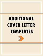 Cover Letter Template Career Services