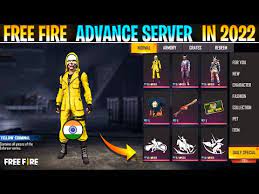 free fire advance server in 2022