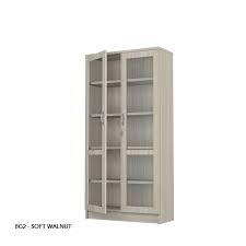 Bookcases With Full Glass Doors Bg