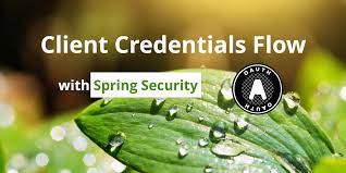how to use client credentials flow with