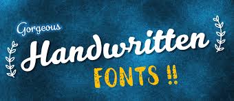 30 gorgeous free handwritten fonts