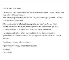 Follow Up Email After Interview Sample Short And Sweet For