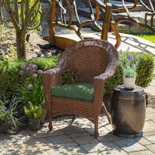 Rectangle Outdoor Wicker Seat Cushion