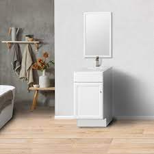 shaker 18 inch bathroom vanity cabinet