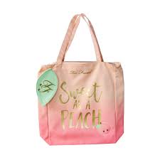 too faced s adorable sweet peach tote