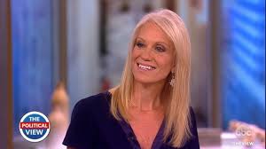 White house adviser kellyanne conway spoke to attendees of the 2017 national conservative student conference hosted by the young america's this be the day she gets a cohesive message. Trump S Campaign Manager Kellyanne Conway Talks Debate Performance Miss Universe Comments Video Abc News