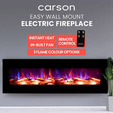 Carson 105cm Electric Fireplace Heater