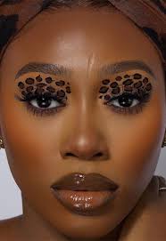 leopard eye makeup