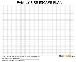 free printable fire escape plan template