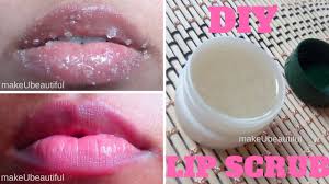 diy lip scrub for soft smooth lips
