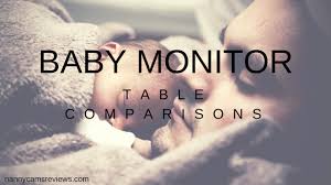 Baby Monitor Comparison Table Baby Video Monitors For Home Use