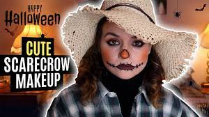 cute scarecrow makeup tutorial for