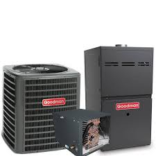 Goodman is one of the preferred brands by many technicians. 4 Ton Goodman 14 5 Seer R410a 92 Afue 100 000 Btu Single Stage Horizontal Gas Furnace Split System National Air Warehouse