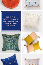 pillows to complete any room design