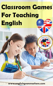 teaching english esl clroom games