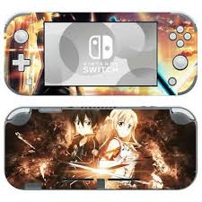 Unfollow ds lite skins to stop getting updates on your ebay feed. Nintendo Switch Lite Console Vinyl Skins Decal Covers Sword Art Online Sao Anime Ebay