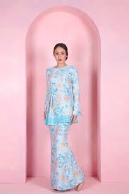 Maybe you would like to learn more about one of these? Baju Kurung Moden Batik Peplum Baby Blue Shopperboard