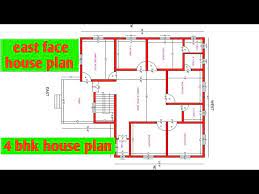 4 Bhk East Facing House Plan