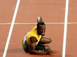 Usain Bolt Usain Bolts Running Career Ends In Agony The