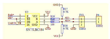 The distances these signals are carried is greater due to differential signals. Connection Diagram Of Rs485 Communication Circuit Download Scientific Diagram