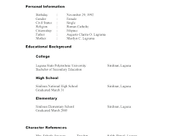 Resume Reference Template Free Example References Examples