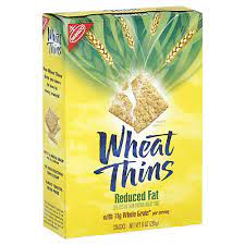 sco wheat thins reduced fat snacks