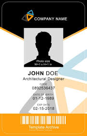 On this page, you can download dozens of professionally designed, fully customizable & printable id card templates and formats. 16 Id Badge Id Card Templates Free Templatearchive